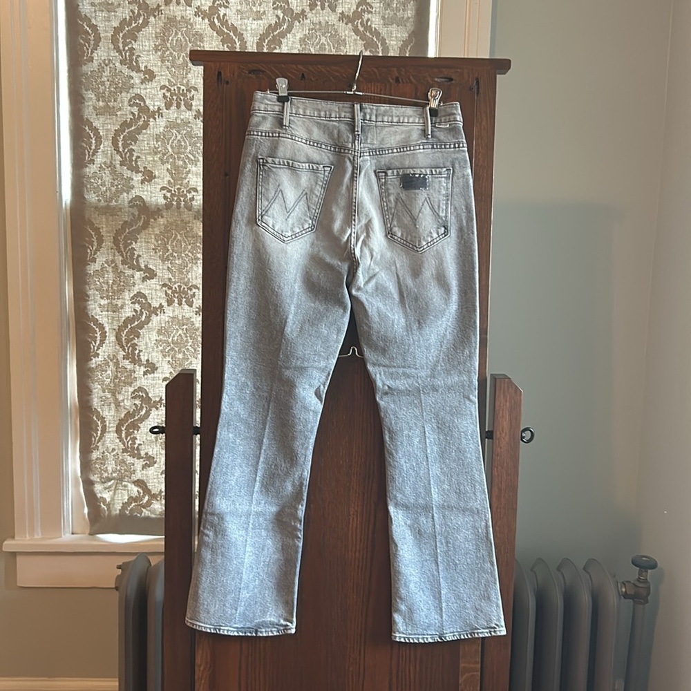 Mother denim, hustler ankle, grey, 28